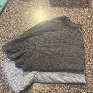 2 men’s striped Gray T-Shirts